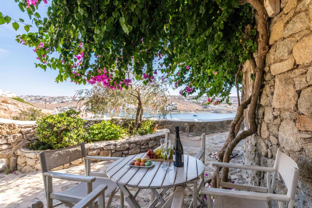 Yalos Mykonos Ornos Pouli Private Apartments W Shared Swimming Pool Mykonos Town Екстериор снимка