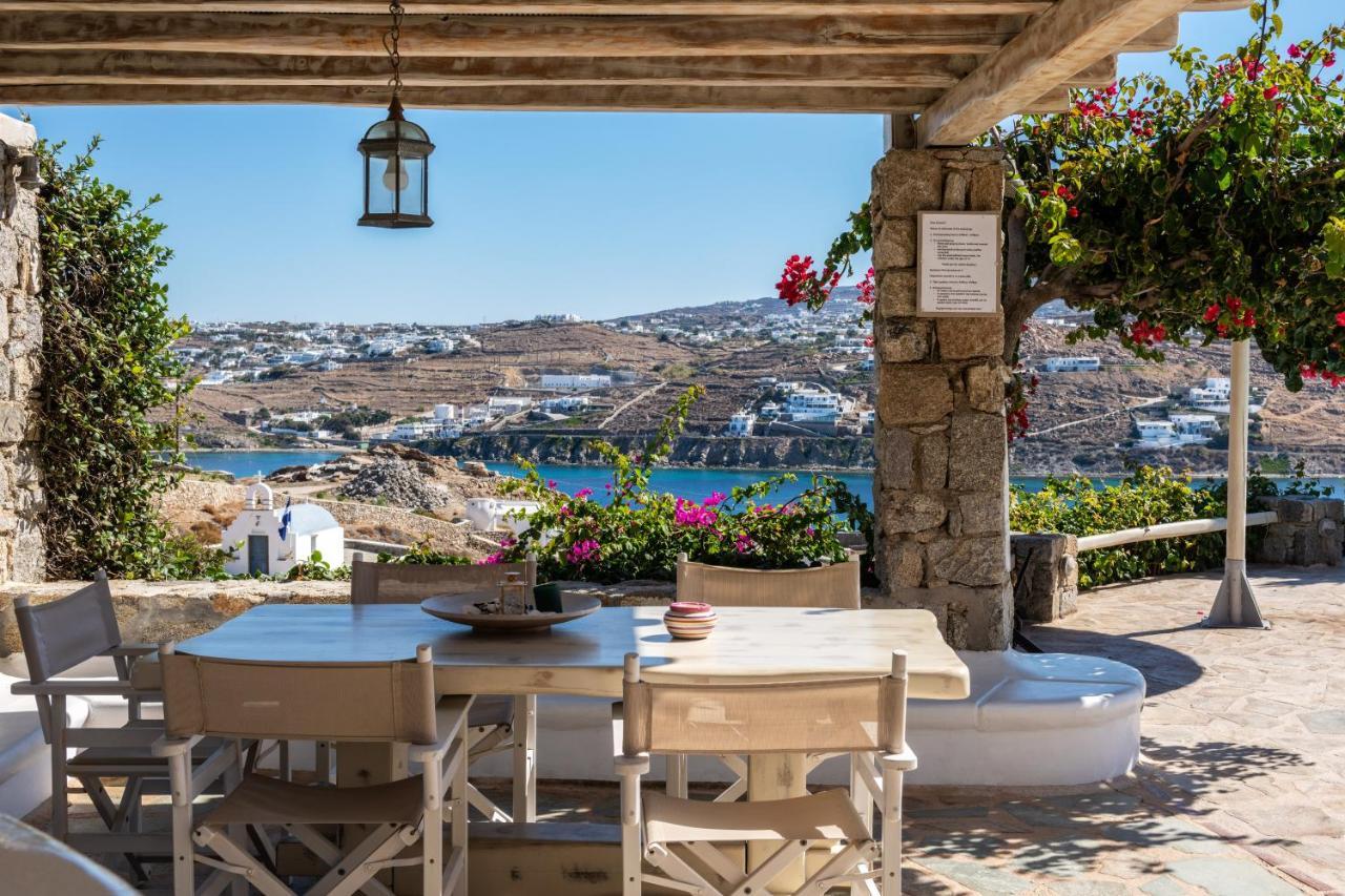 Yalos Mykonos Ornos Pouli Private Apartments W Shared Swimming Pool Mykonos Town Екстериор снимка