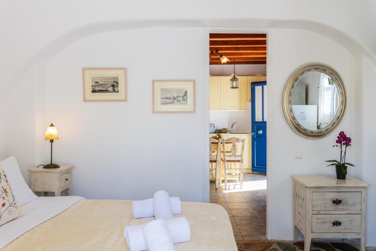 Yalos Mykonos Ornos Pouli Private Apartments W Shared Swimming Pool Mykonos Town Екстериор снимка