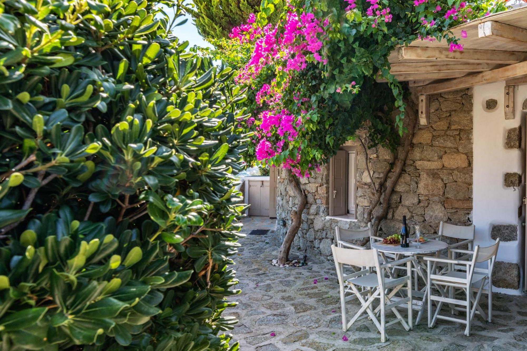 Yalos Mykonos Ornos Pouli Private Apartments W Shared Swimming Pool Mykonos Town Екстериор снимка