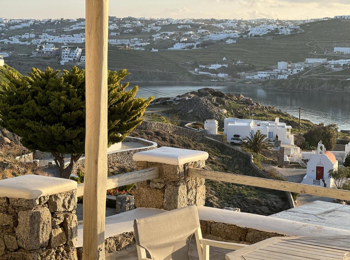 Yalos Mykonos Ornos Pouli Private Apartments W Shared Swimming Pool Mykonos Town Екстериор снимка